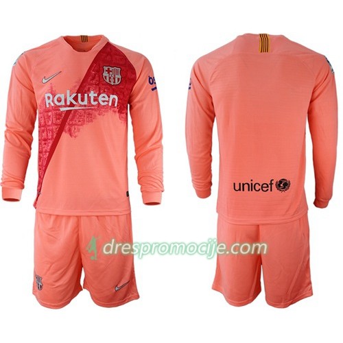 FC Barcelona Dres Dječji Treći 2018/19 Dugim Rukavima FC Barcelona Dres Dječji Treći 2018/19 Dugim Rukavima